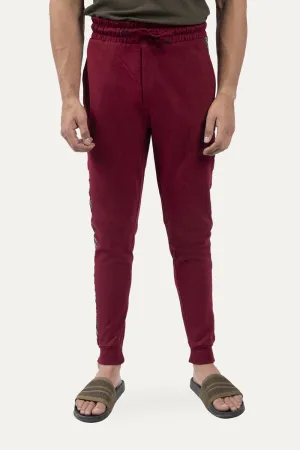 Jogging Trousers with a Side Text Tape