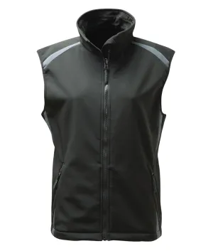 Ladies Soft Shell Gilet - JET