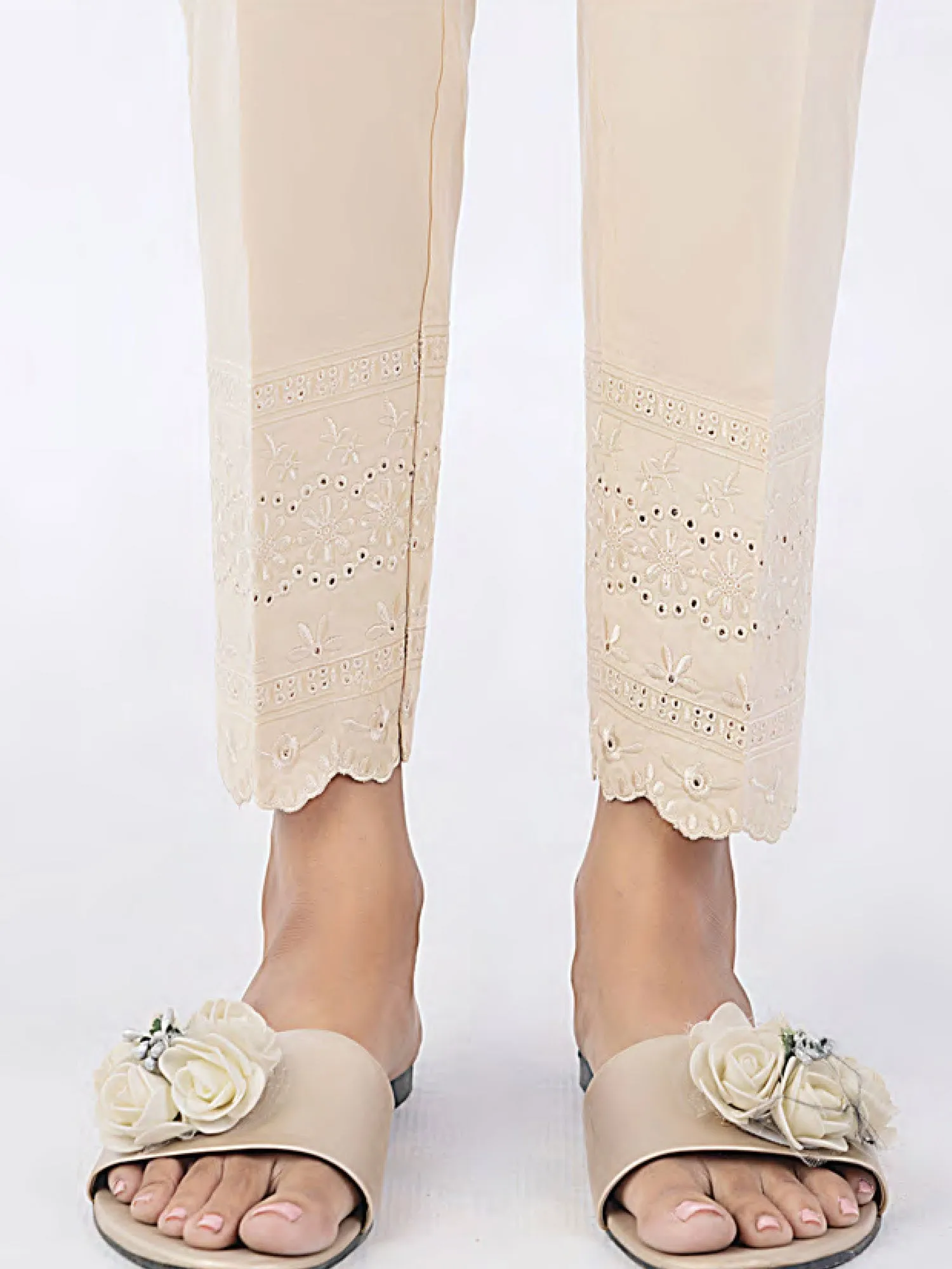 Lakhany Beige Cambric Trouser (3280-BGE)