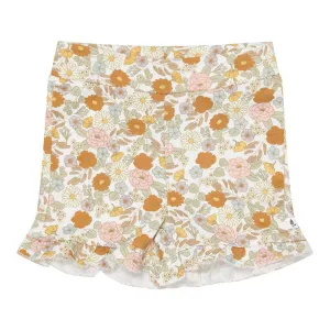 LD Ruffle Short Pants Printed- 62