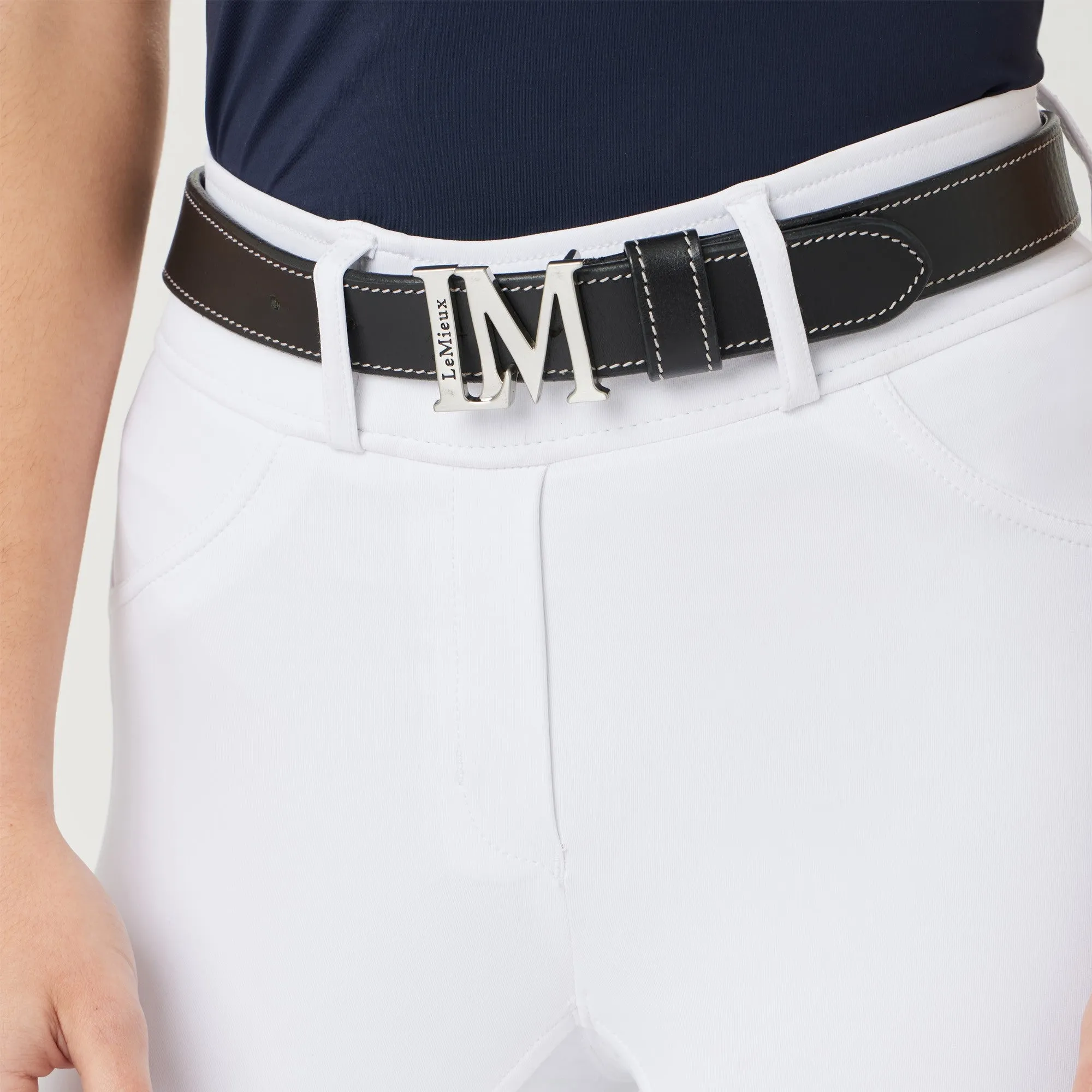 Lemieux Ladies Demi Pull On Bregging Full Seat - White