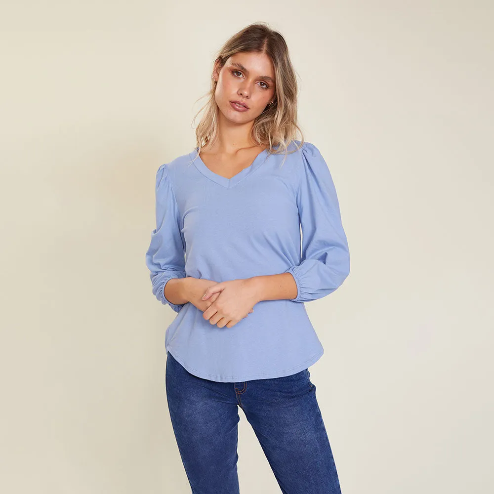 Leon Top (Baby Blue)