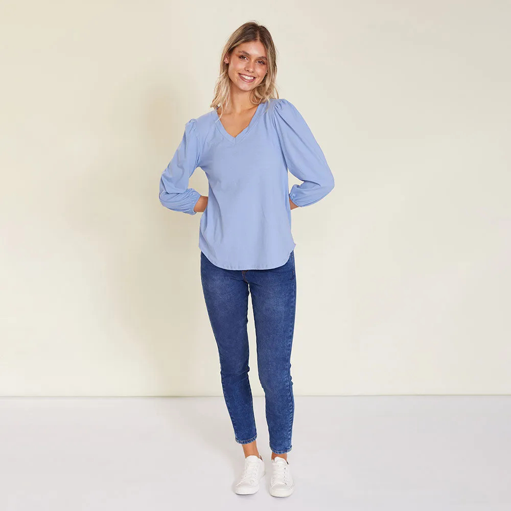 Leon Top (Baby Blue)