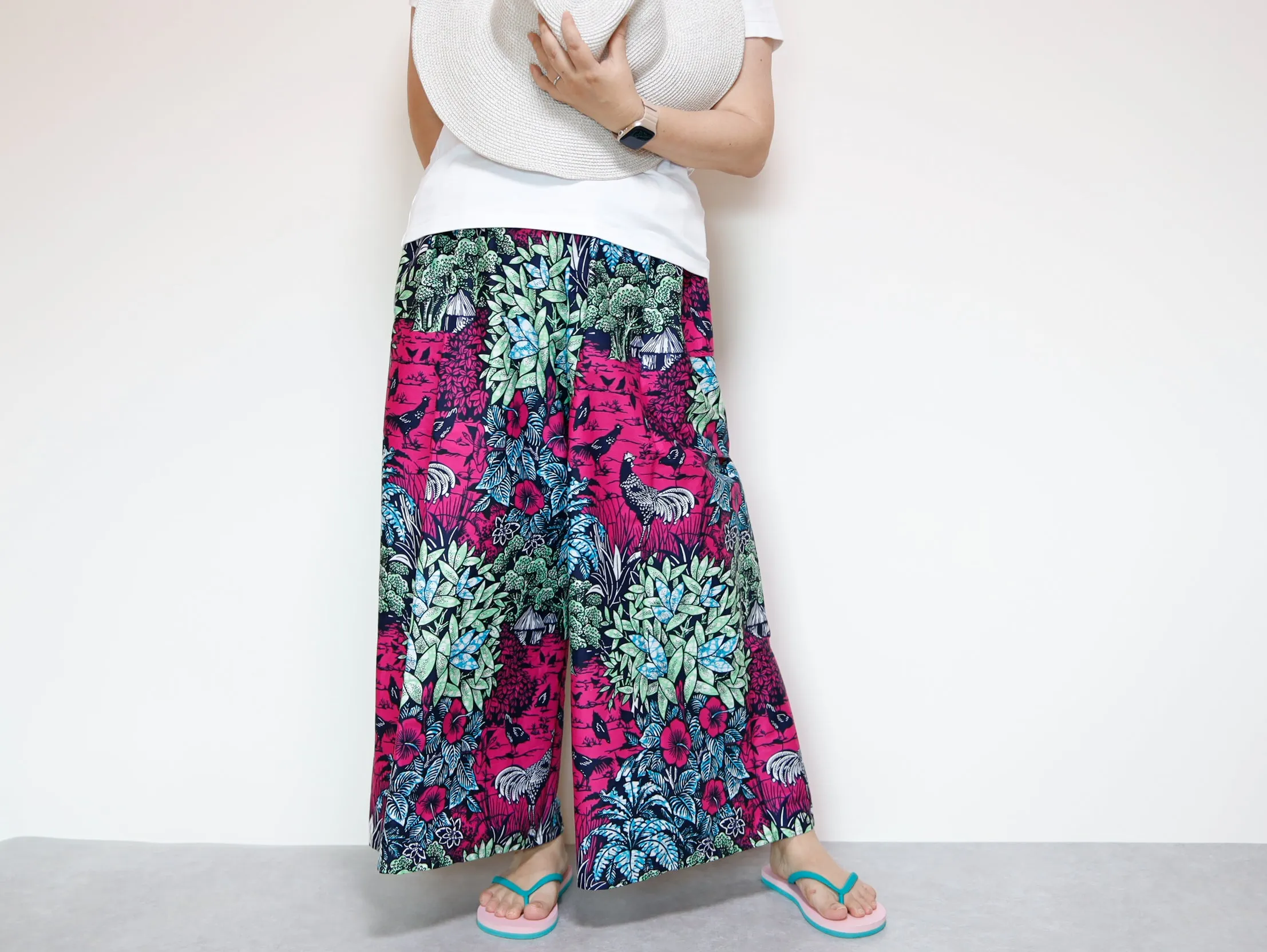 <P15-072>  AFRICAN PRINT Gaucho