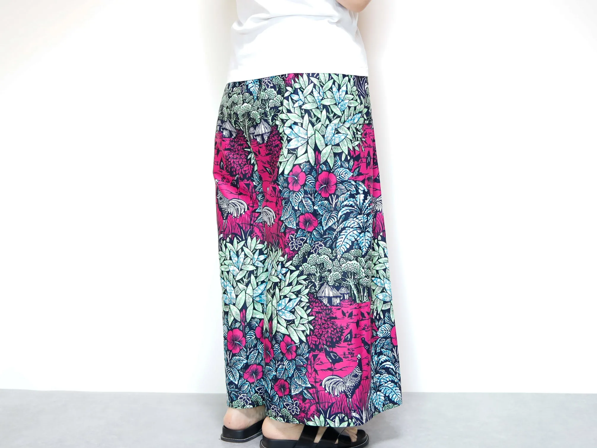 <P15-072>  AFRICAN PRINT Gaucho