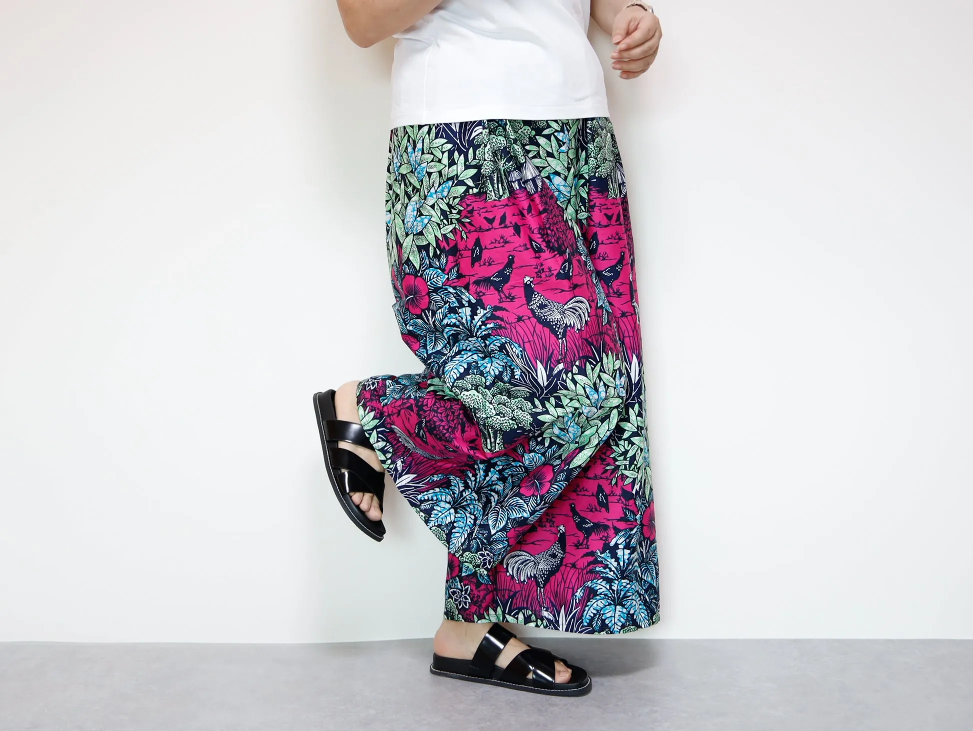 <P15-072>  AFRICAN PRINT Gaucho