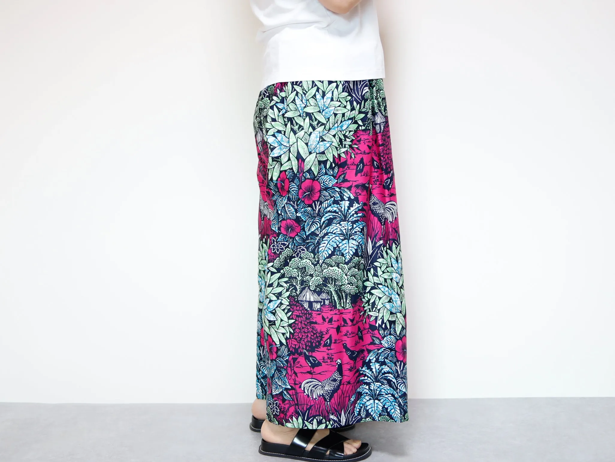 <P15-072>  AFRICAN PRINT Gaucho