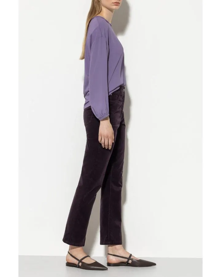 Luisa Cerano Velvet Baby Flare Pant