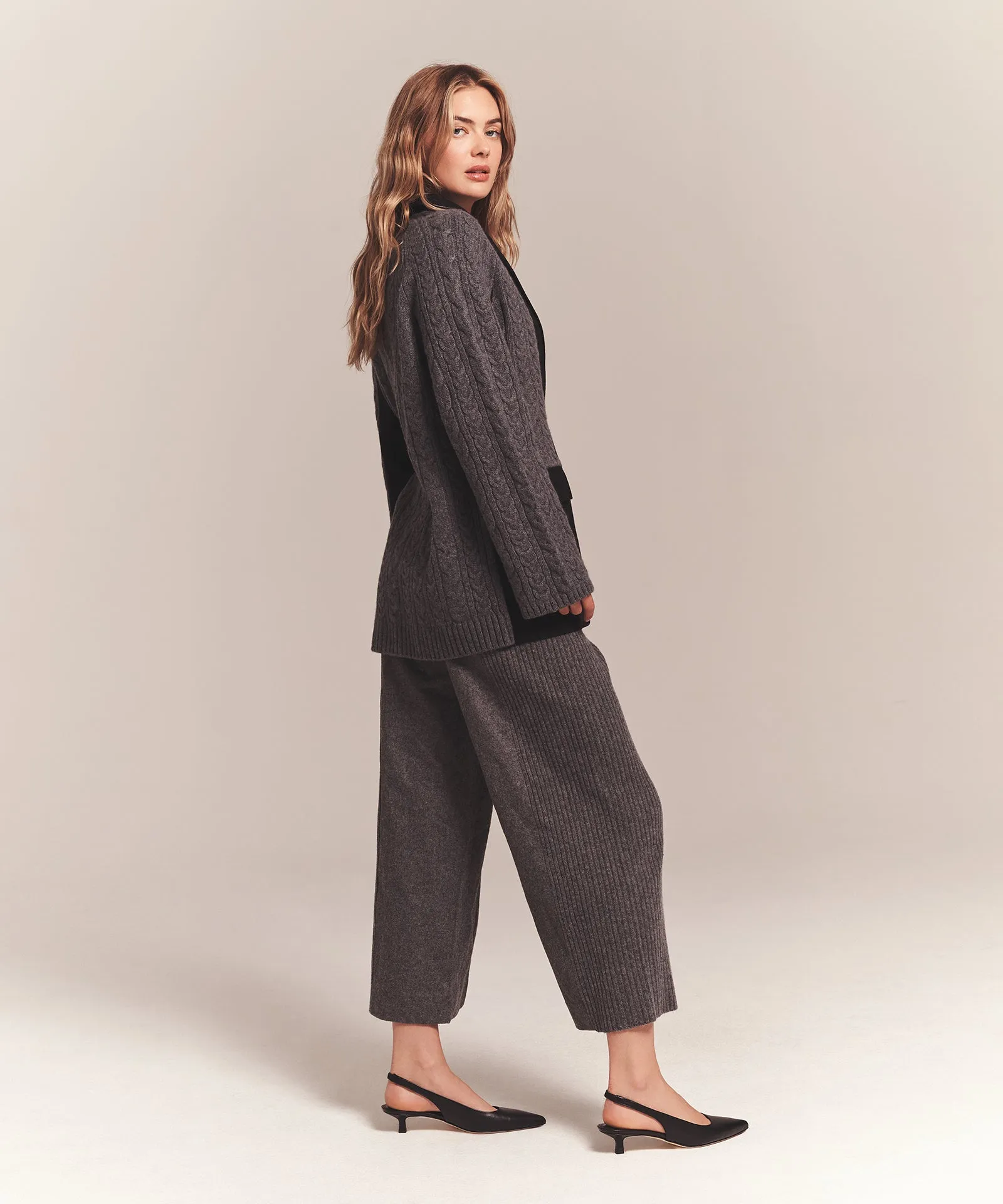 Luxe Ribbed Hybrid Trouser