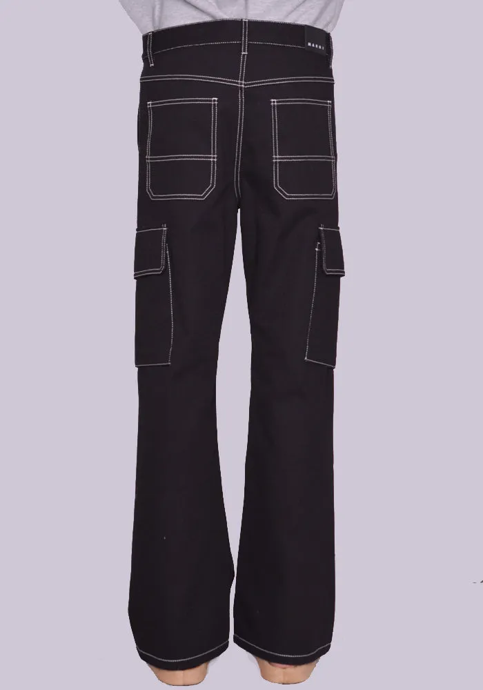 MARNI PUMU0217A0 TROUSERS BLACK