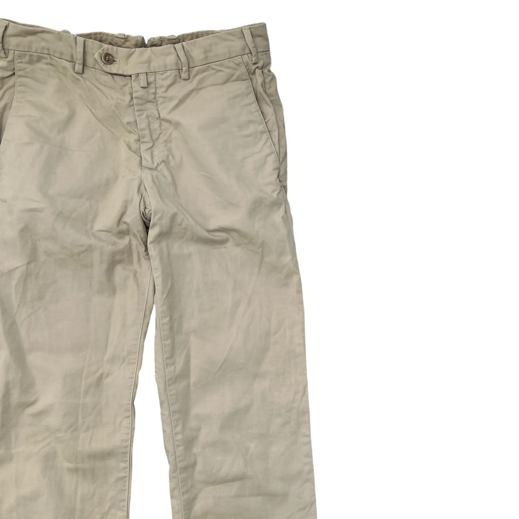 Men's Chino Trousers Beige Size IT 44 / UK 28