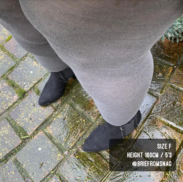 Merino Wool Tights - Silver Lining