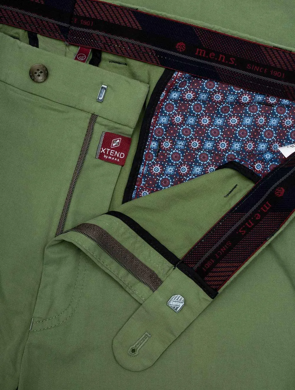 Mobil Cotton Trouser Green