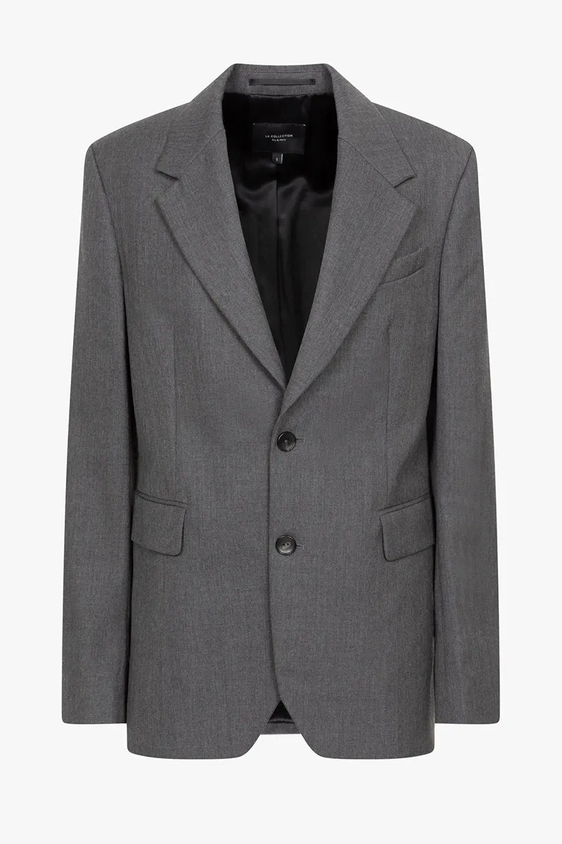 Morris blazer | Dark grey - Virgin wool