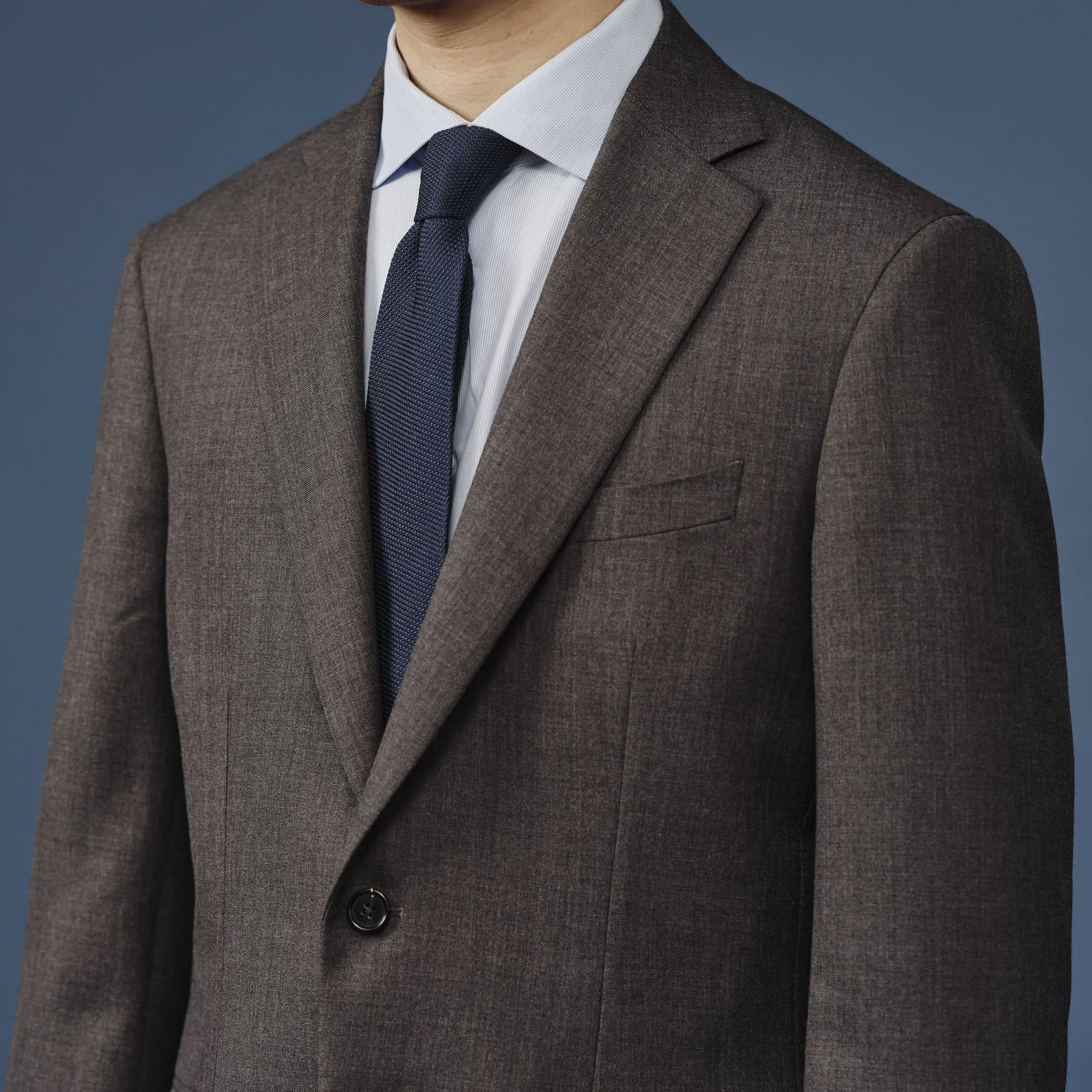 NEW FINE WORSTED WOOL BLAZER - DUGDALE