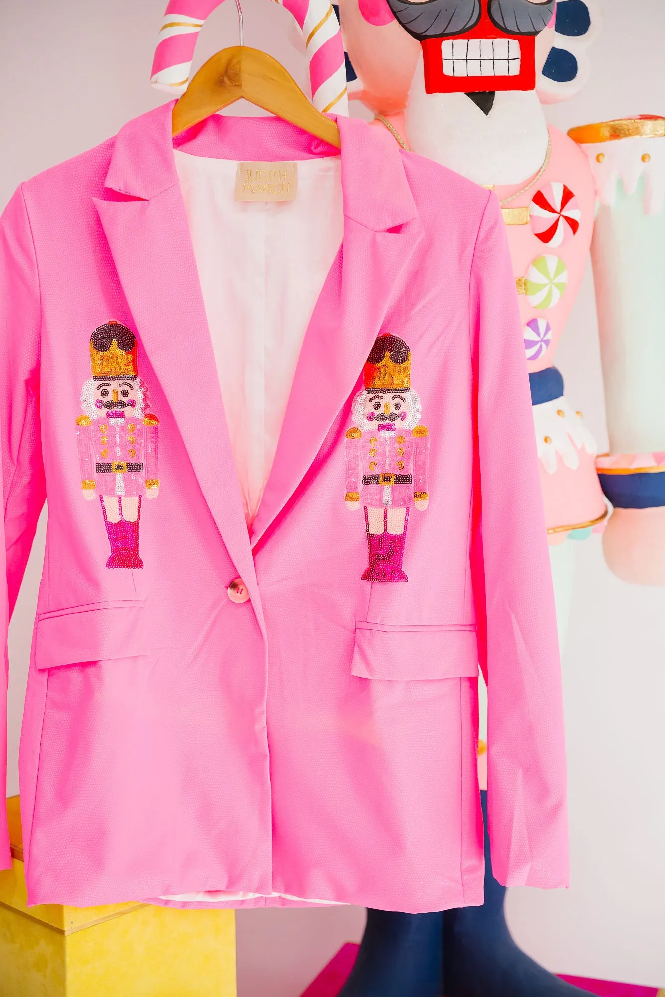 NUTCRACKER PINK BLAZER