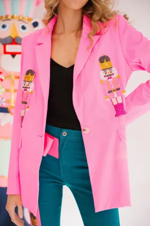 NUTCRACKER PINK BLAZER