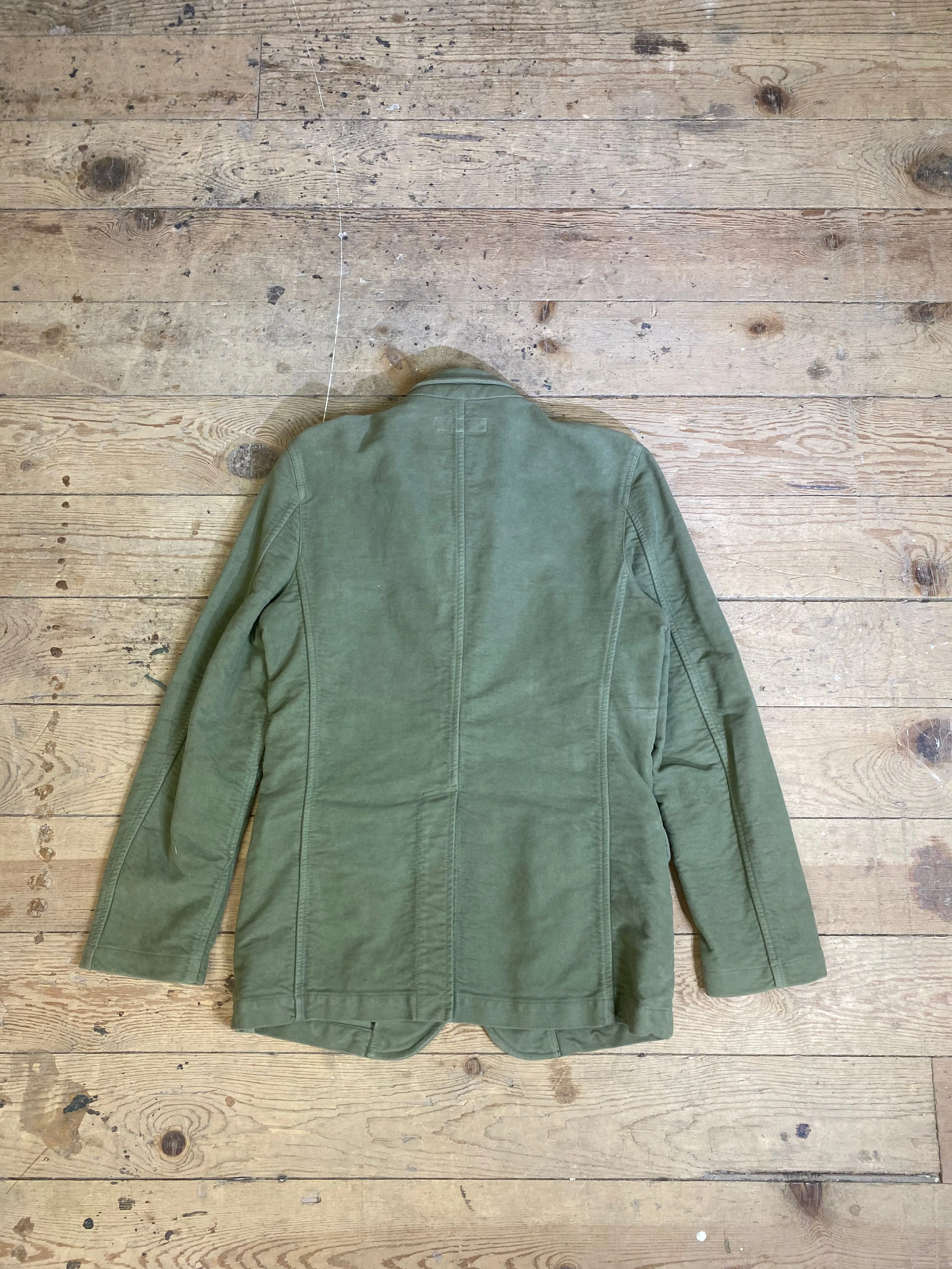 Olive Green Jacket Blazer by Comme des Garcons