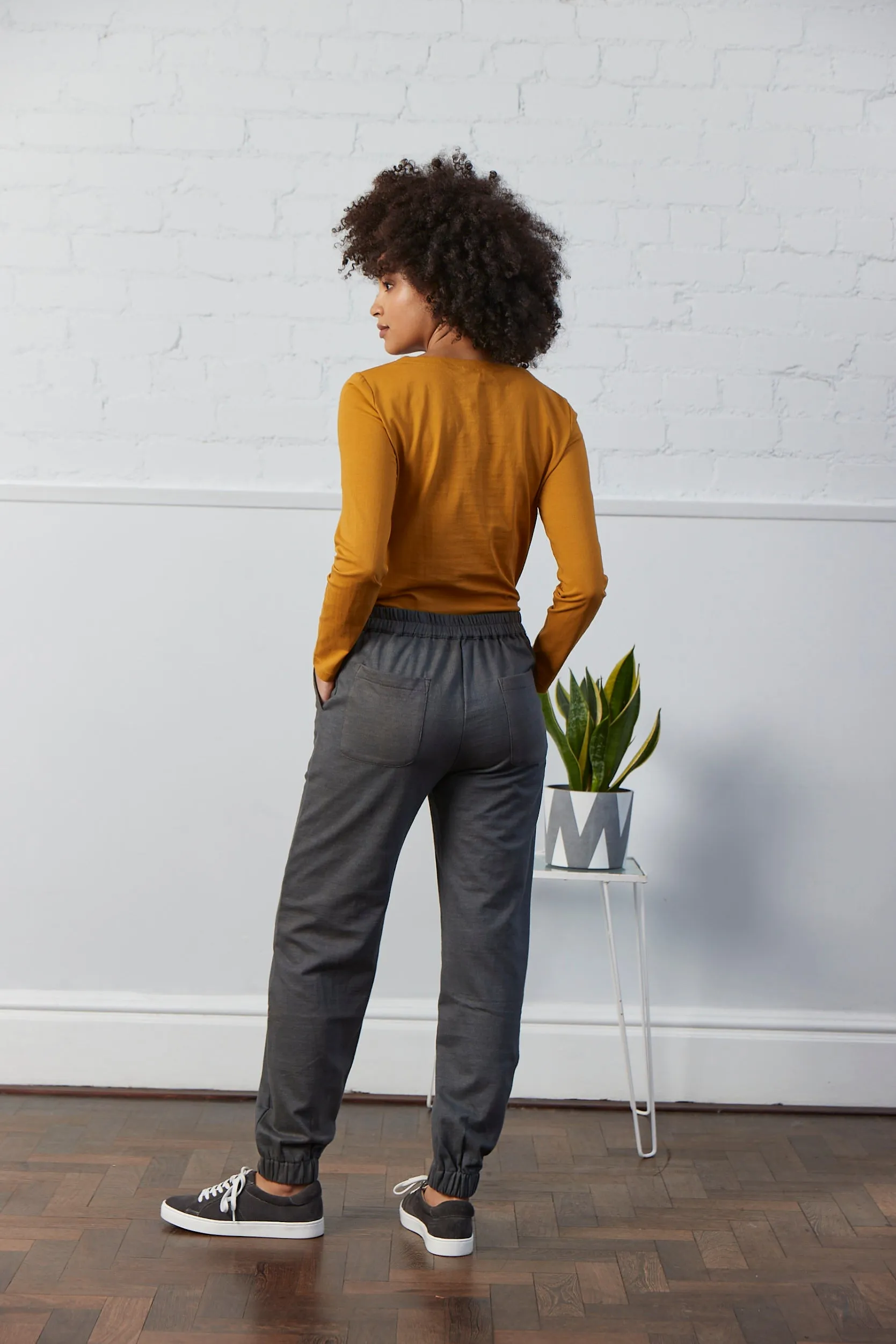 Organic Cotton Jersey Lounge Trousers GOTS