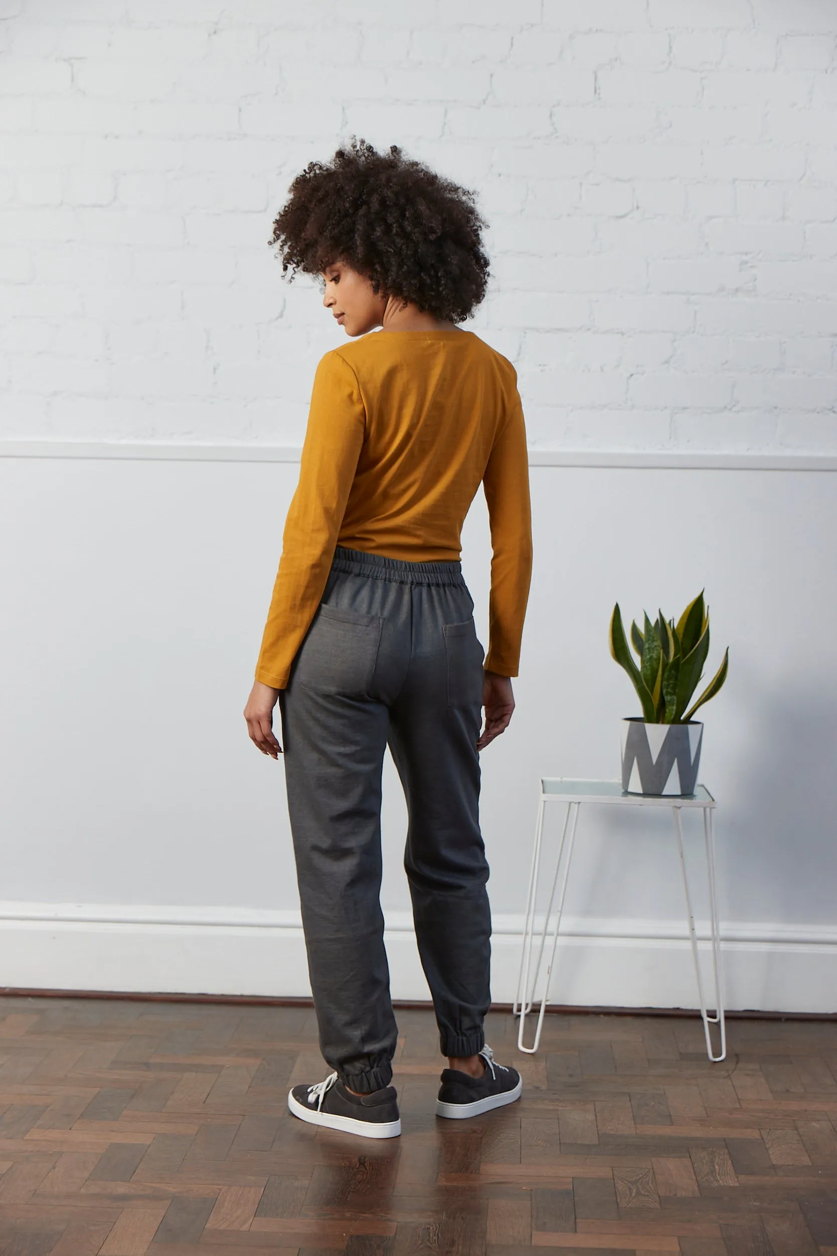 Organic Cotton Jersey Lounge Trousers GOTS