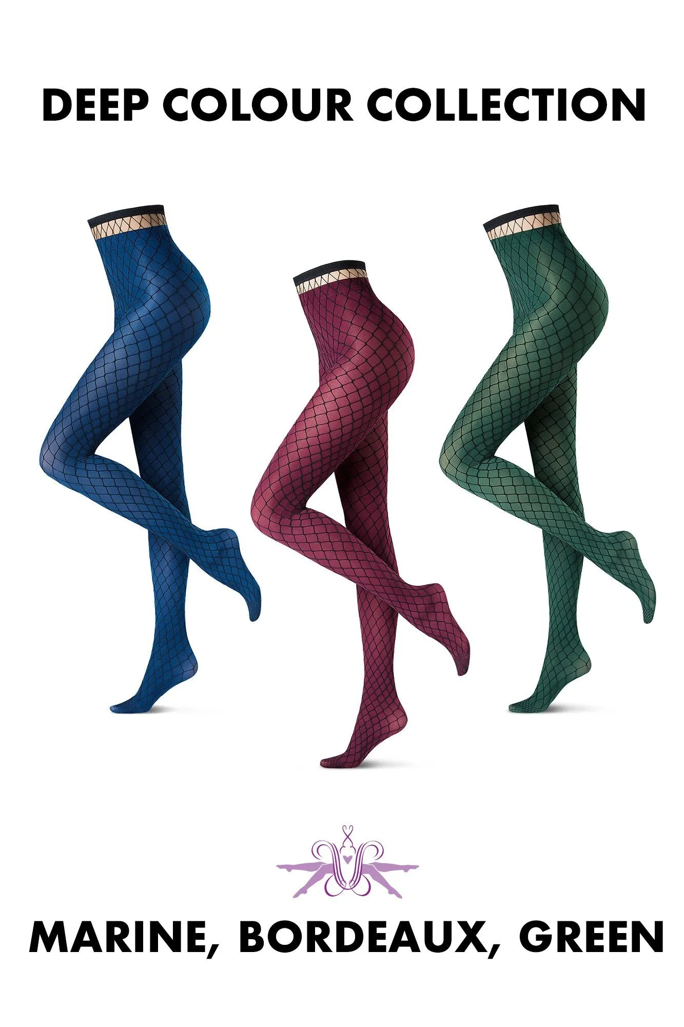 Oroblu Fishnet Glamour and All Colours 50 Tights