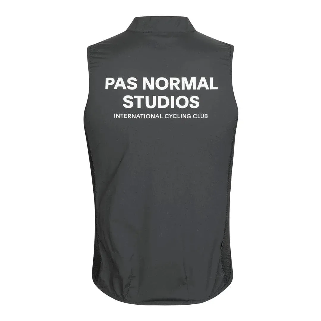 PAS NORMAL STUDIOS  Mechanism Stow Away Gilet AW23 - Dark Grey