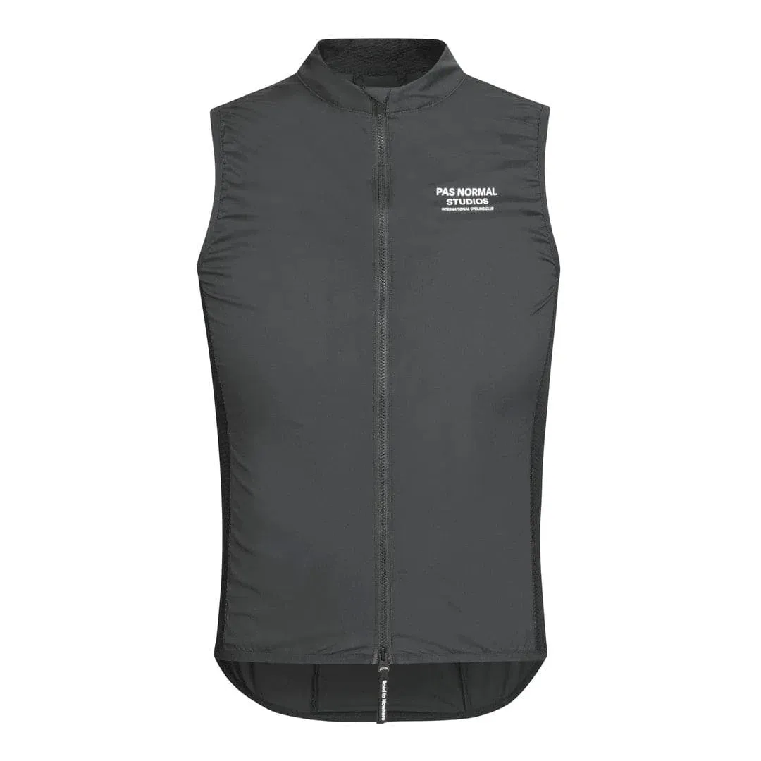 PAS NORMAL STUDIOS  Mechanism Stow Away Gilet AW23 - Dark Grey