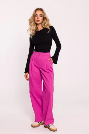 pink - Trousers model 199679 Moe