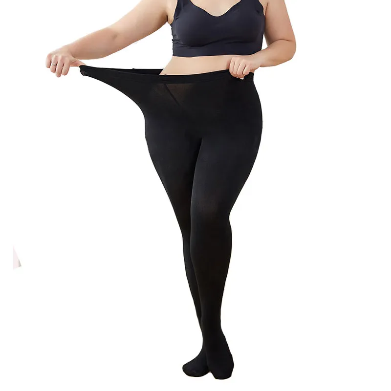 Pomapoma Thermax Women’s Thermal Tights - Regular & Plus Size, Black