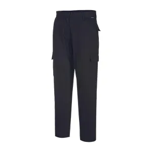 Portwest Eco Women's Stretch Cargo Trousers Black Size 10 - BA088-10