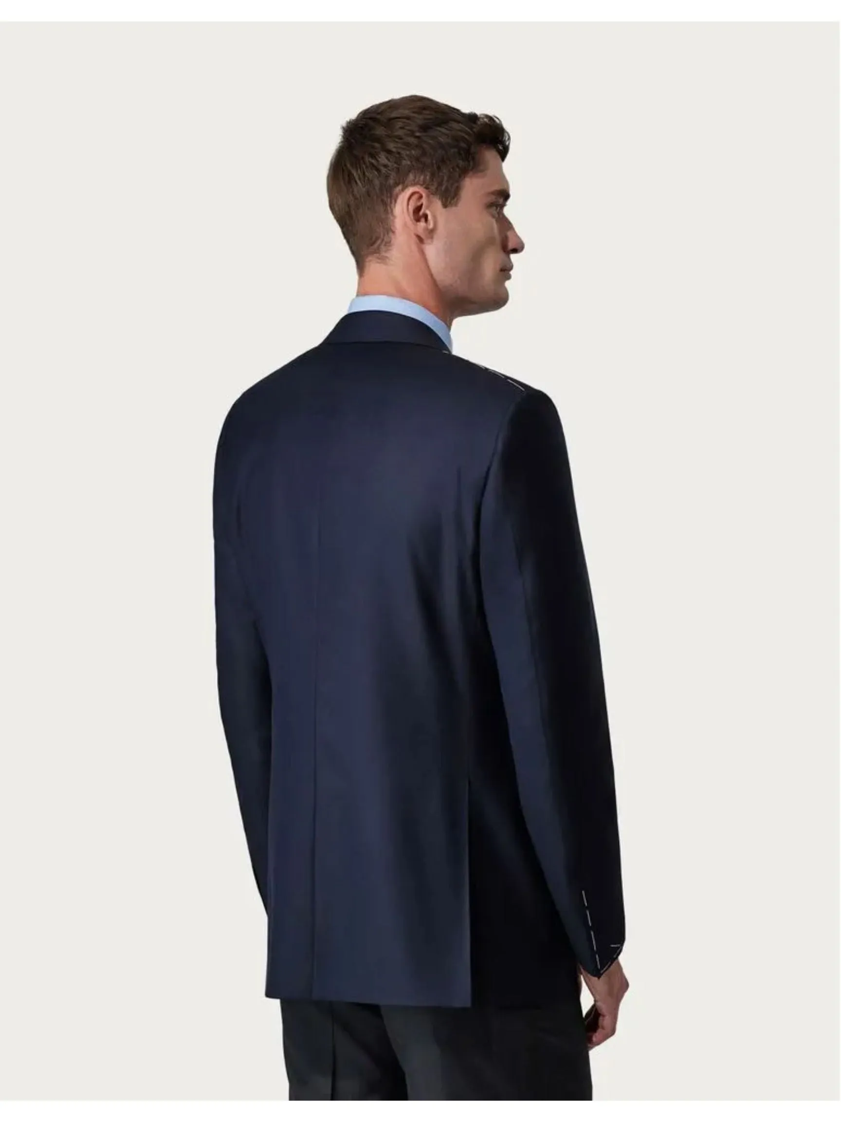 Pure 150's Wool Blazer | Navy