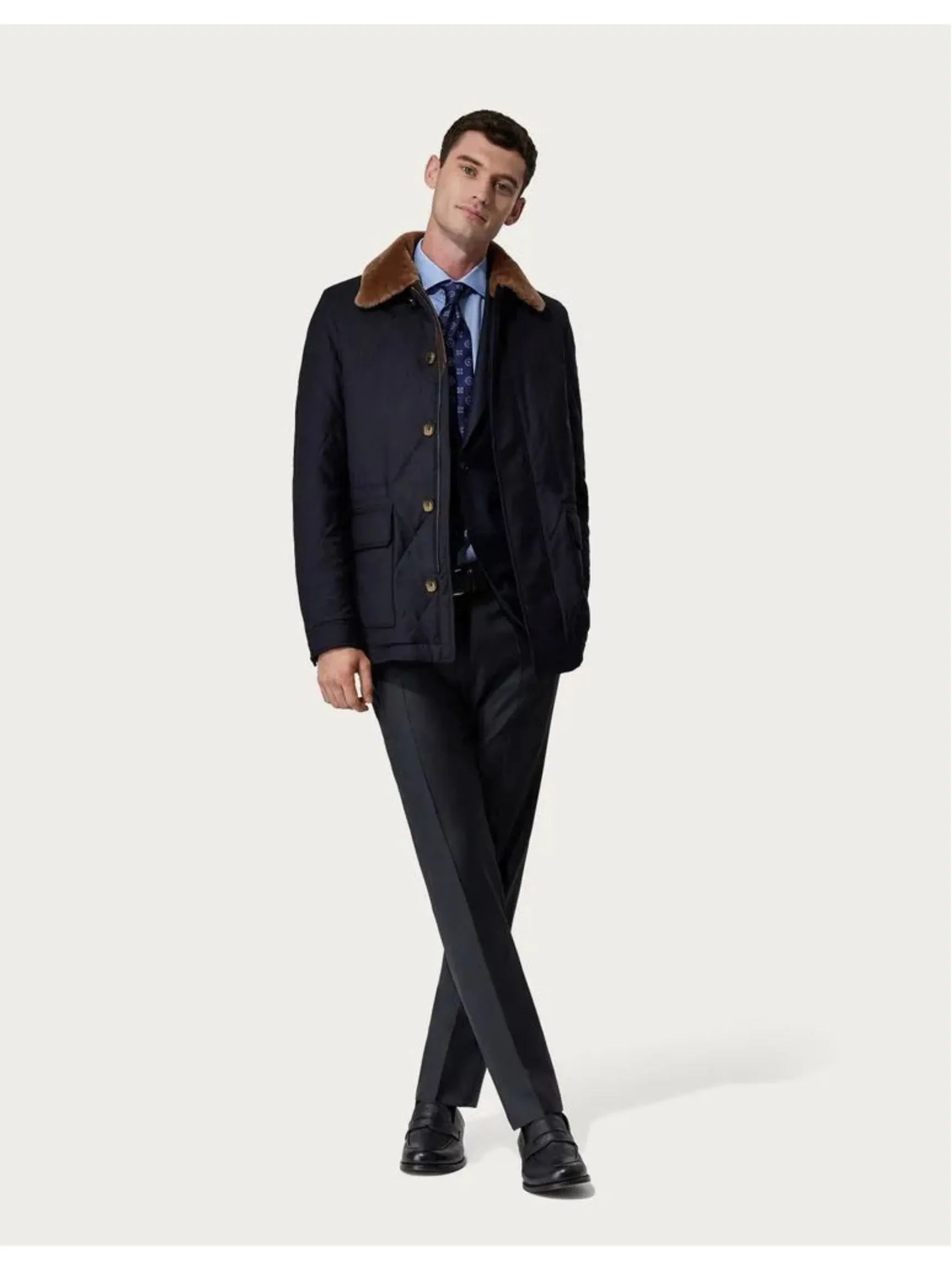 Pure 150's Wool Blazer | Navy