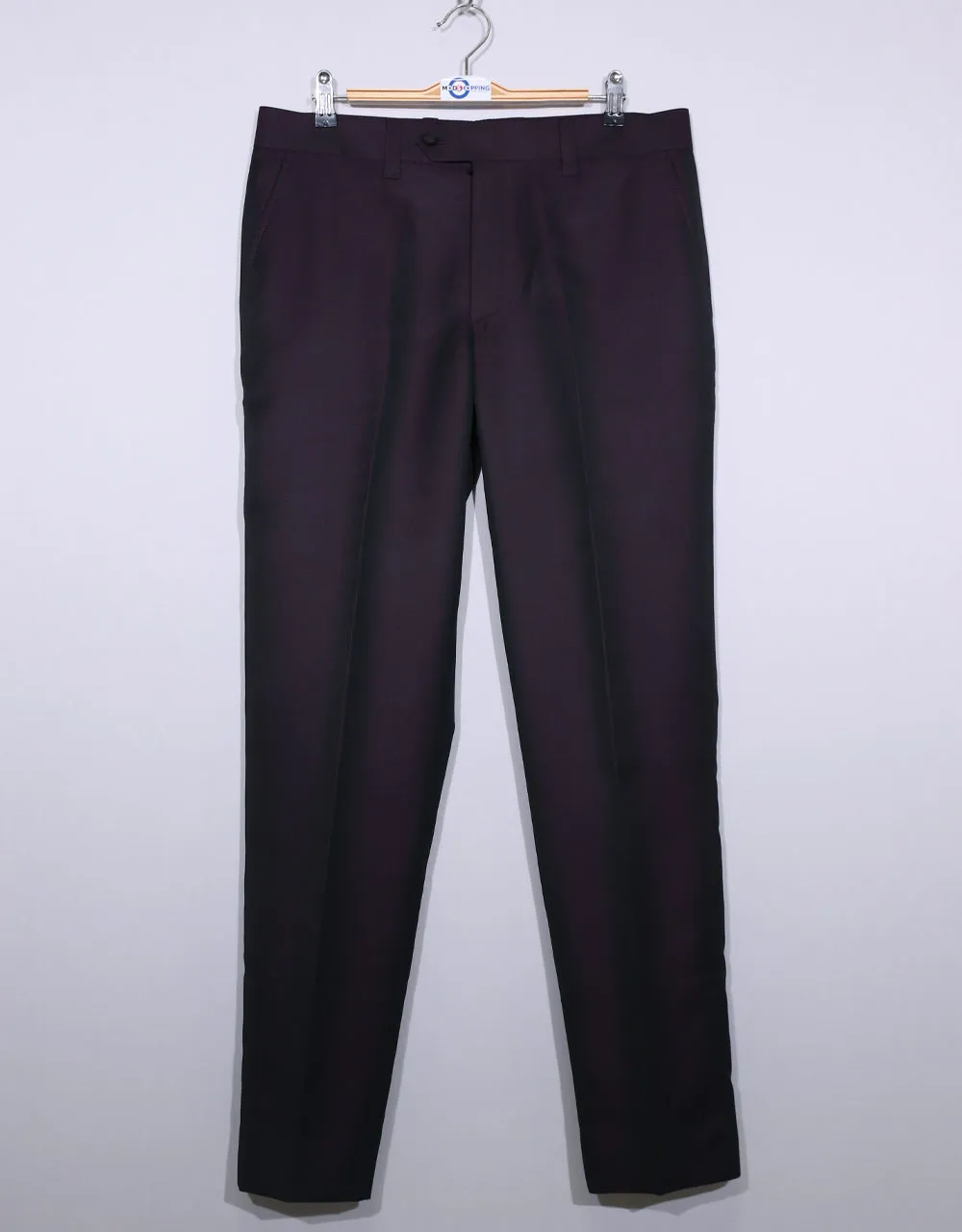 Purple and Black Two Tone Trouser