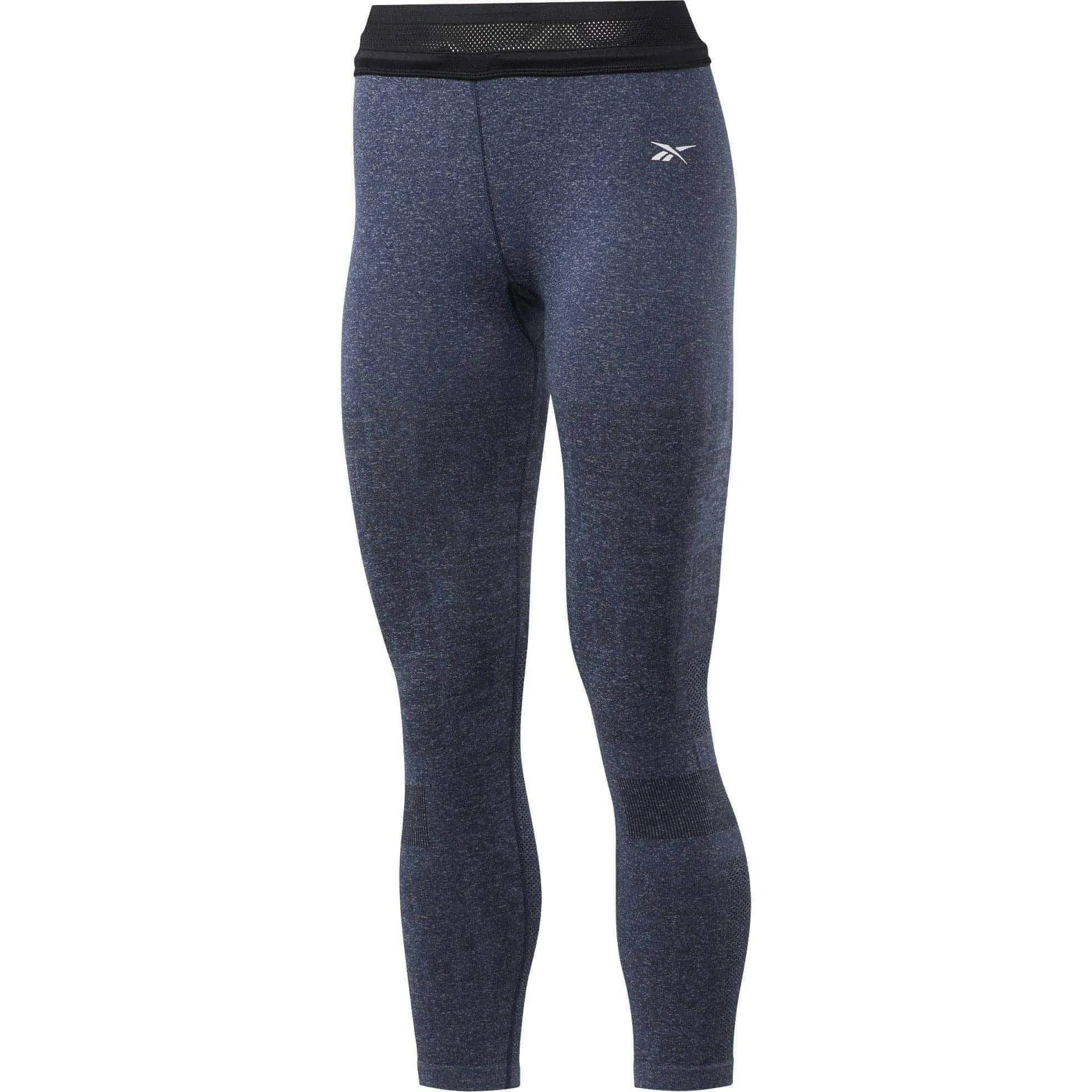 Reebok United By Fitness MYOKNIT Seamless Womens 7/8 Training Tights - Navy