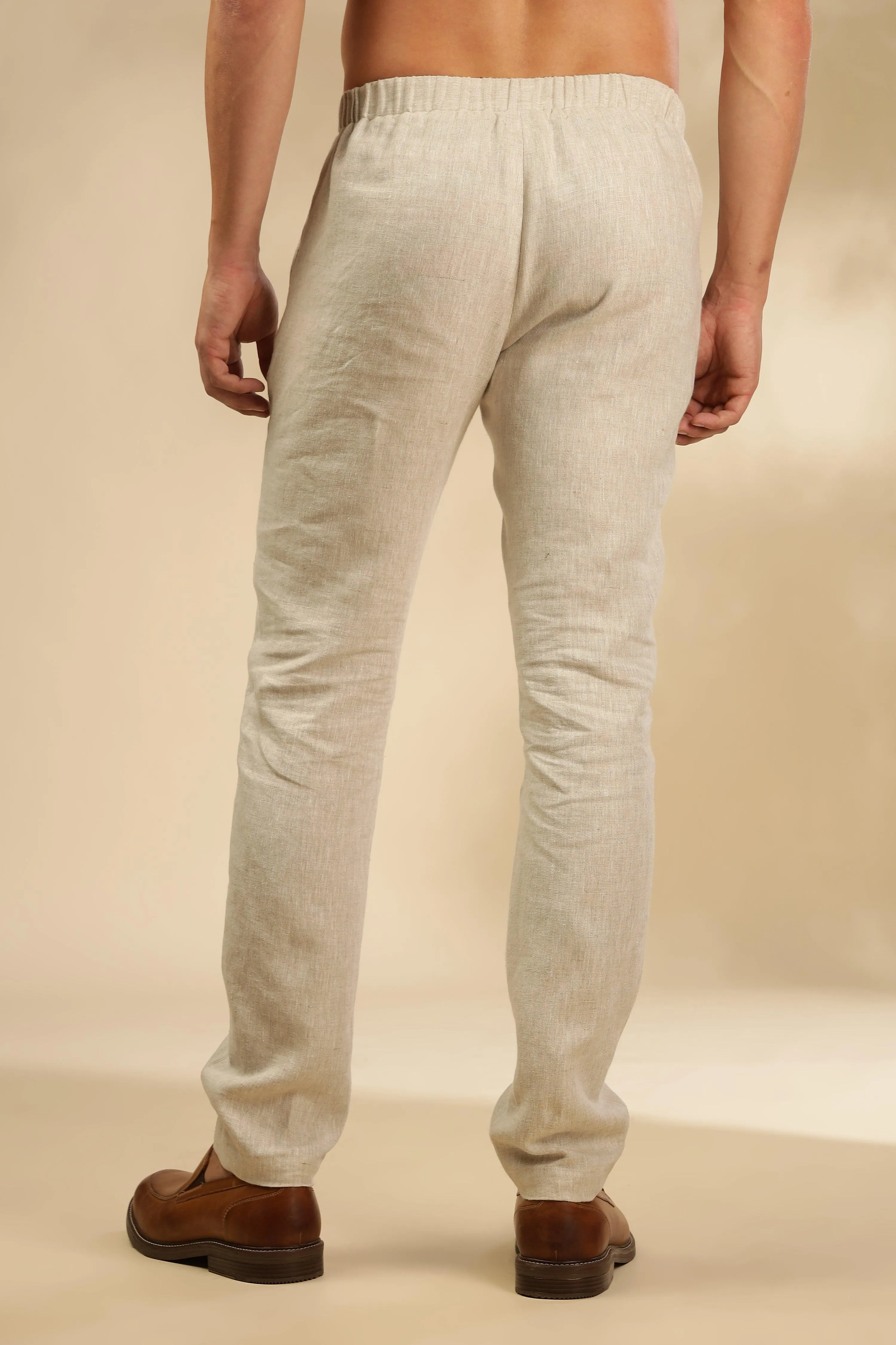 Remi - The Pure Linen Trousers Natural