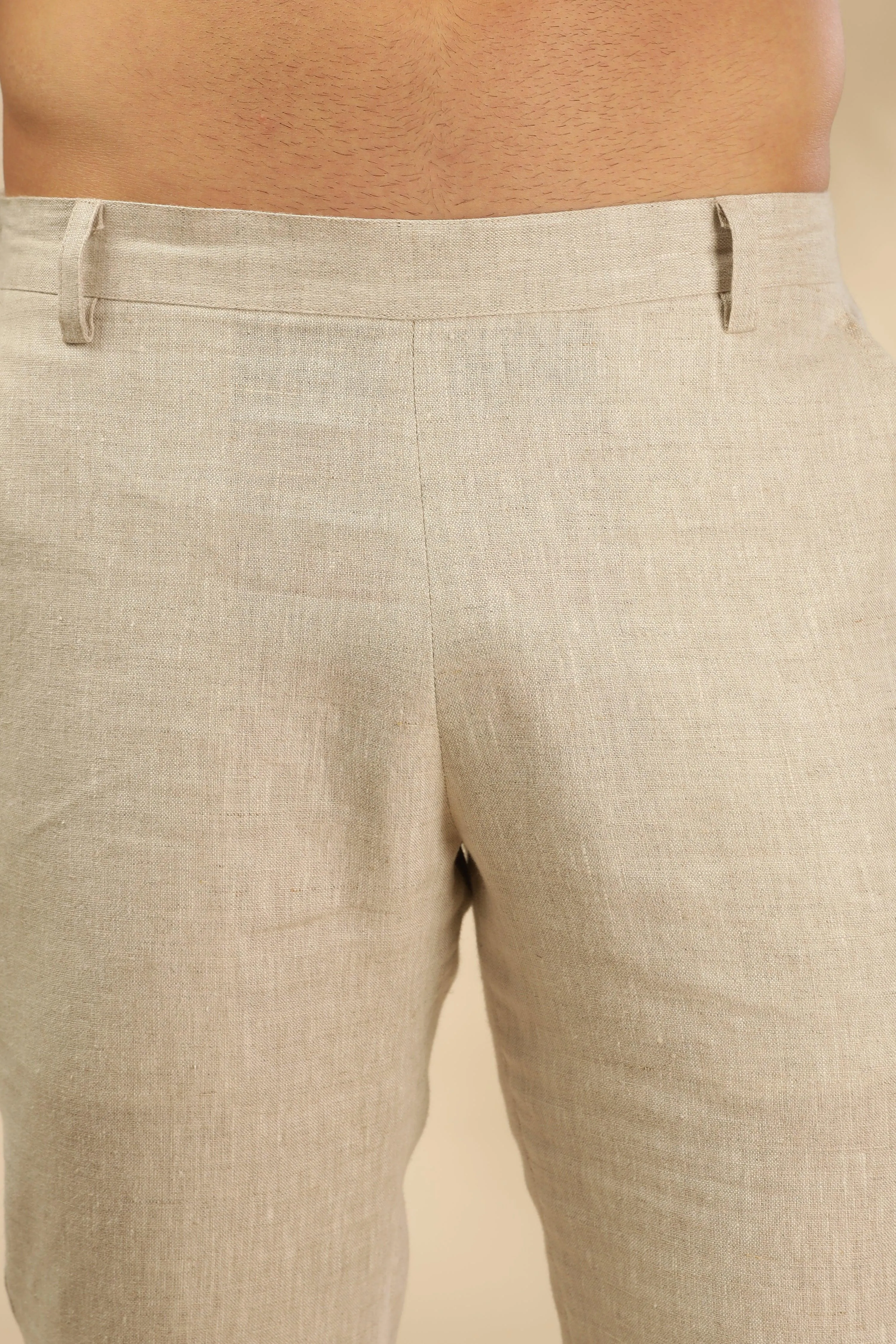 Remi - The Pure Linen Trousers Natural