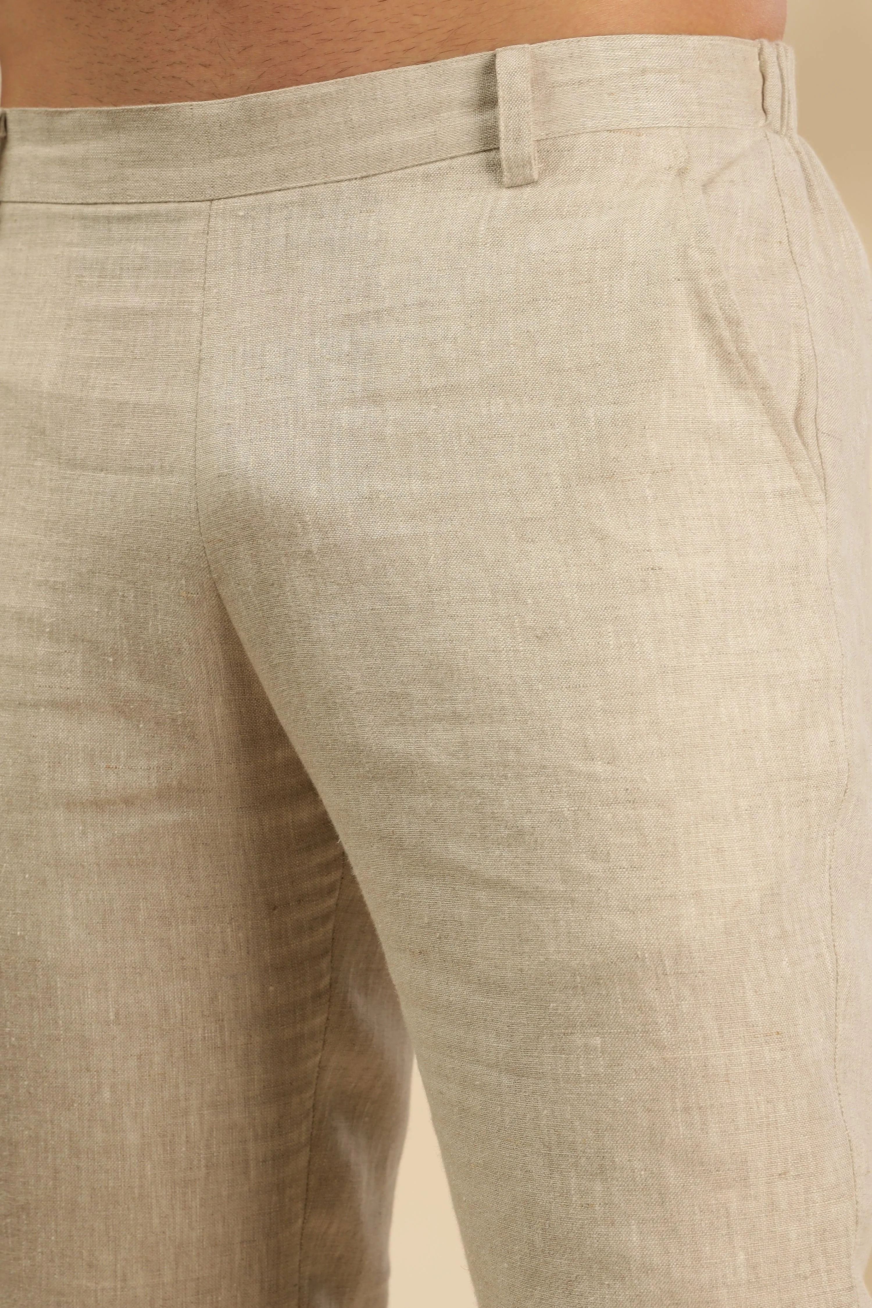 Remi - The Pure Linen Trousers Natural