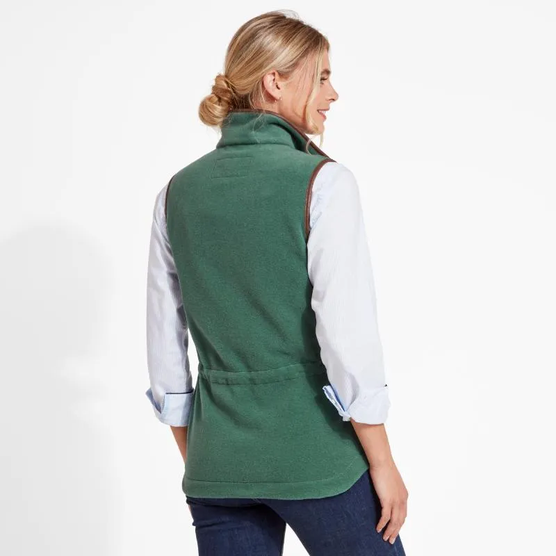 Schoffel Ladies Lyndon Fleece Gilet - Duck Egg