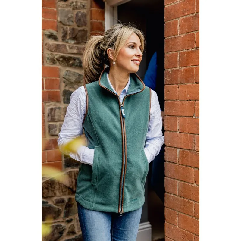 Schoffel Ladies Lyndon Fleece Gilet - Duck Egg