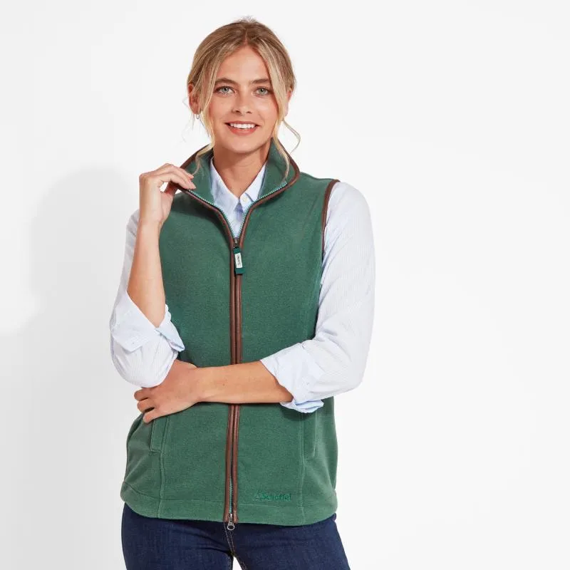 Schoffel Ladies Lyndon Fleece Gilet - Duck Egg