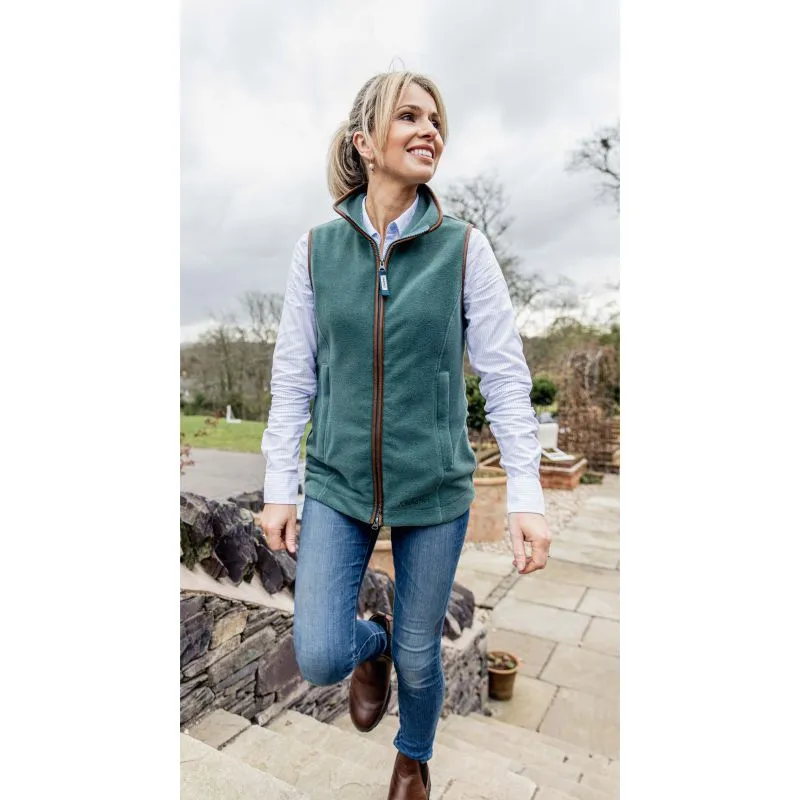 Schoffel Ladies Lyndon Fleece Gilet - Duck Egg