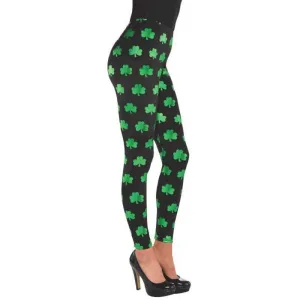 St Patrick's Day Shamrock Leggings