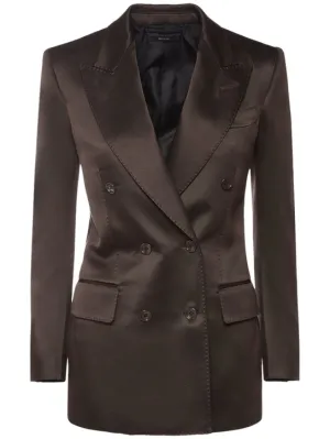 Tom Ford   Wool blend twill blazer 