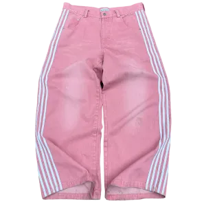 TRACK JEANS (PINK)