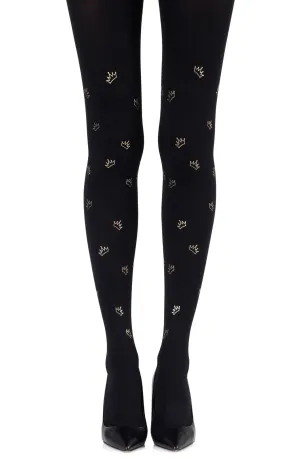 Zohara "Royal Treatment" Black Tights